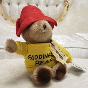 Paddington Bear Vintage 10” Plush- Red Hat